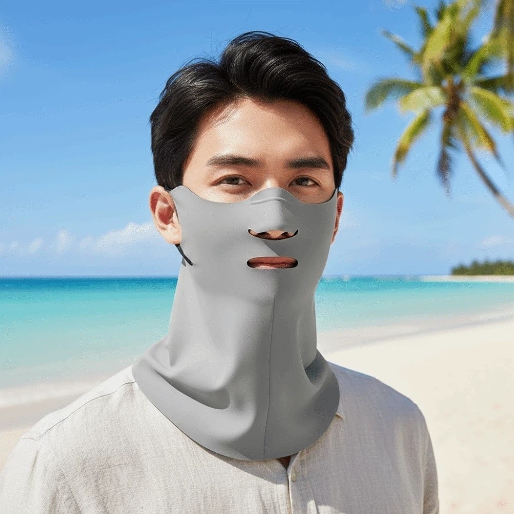 Cycling Nylon Neck Sunscreen M - Sports Mask Breathable 评论和价格