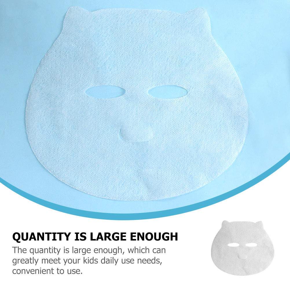 100Pcs Kids Face Mask Sheets H - Kids Face Mask 评论和价格